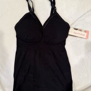 Ingrid & Isabel Black nursing cami